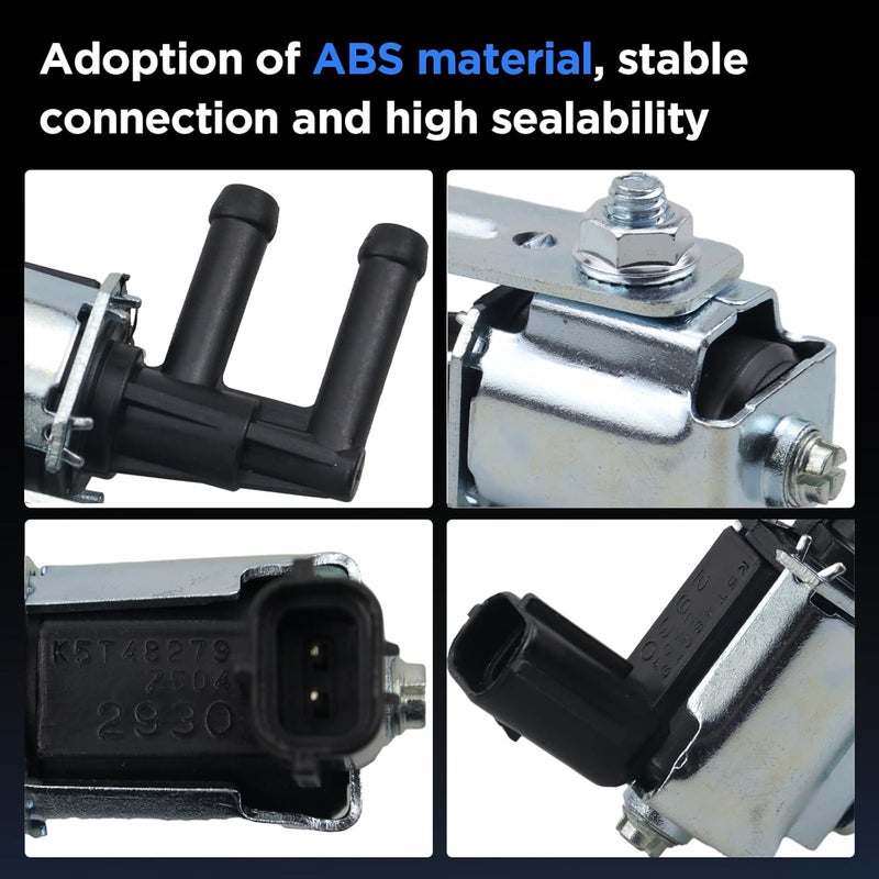 AIKEN Vacuum Solenoid Valve EGR Vacuum Valve Switch Compatible with MPV 1996-2006, Protege 2.0L 2002 2003, RX-8 2004-2008 P/N Z504-18-741A. - Image 5